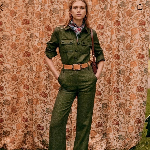 Sezane Brooklyn Jumpsuit - Picture 1 of 6